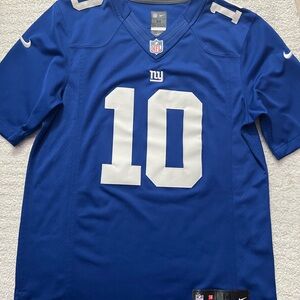 Eli Manning #10 New York NY Giants NIKE Blue Home Jersey Men's